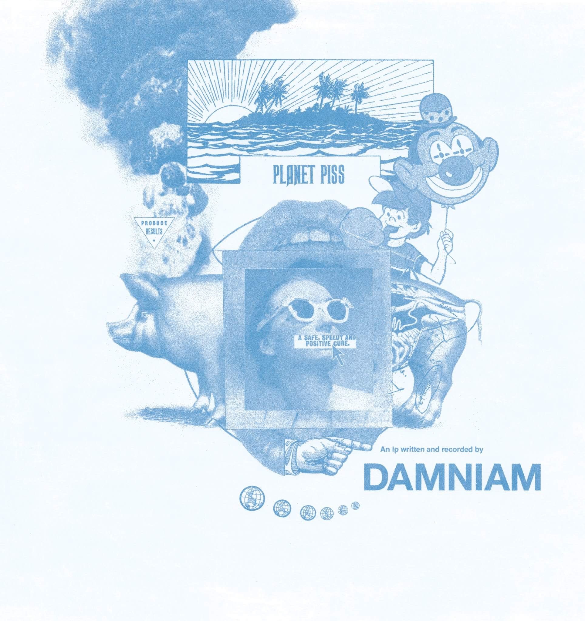 ROFR 048 Damniam – Planet Piss – Cover